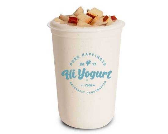 Peach Green Tea Yogurt Shake (双色蜜桃茶香酸奶)